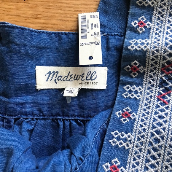 Madewell Embroidered Siesta Top - Picture 5 of 5